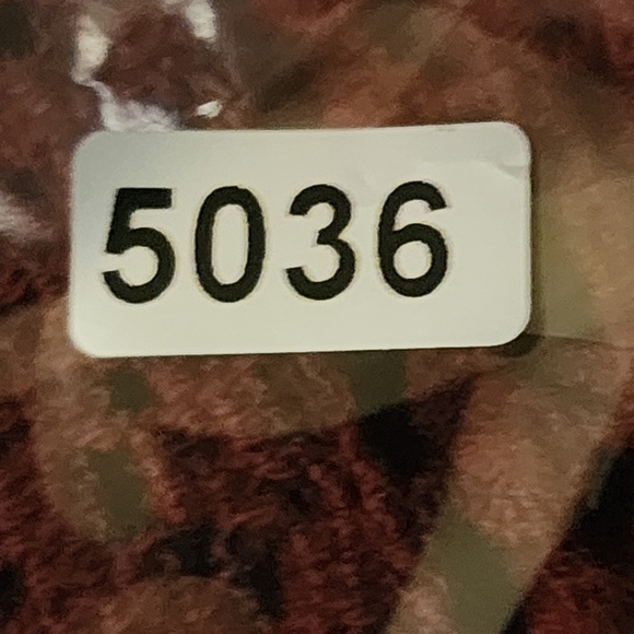 Elegant Lace Blouse - Burgundy - Picture 10 of 10